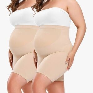 2 Pair Maternity Shapewear Undershorts